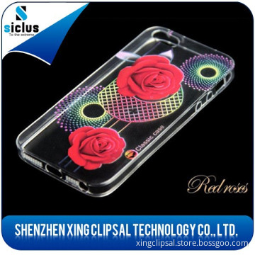 Customized Transparent Clear Soft TPU Rubber Gel Back Cover Case for Iphone 5 6 6 plus